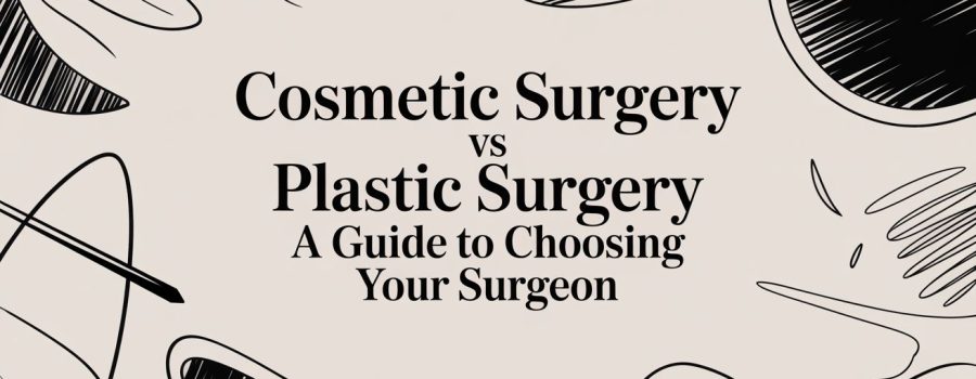 Cosmetic Surgery vs Plastic Surgery A Guide to Choosing Your Surgeon