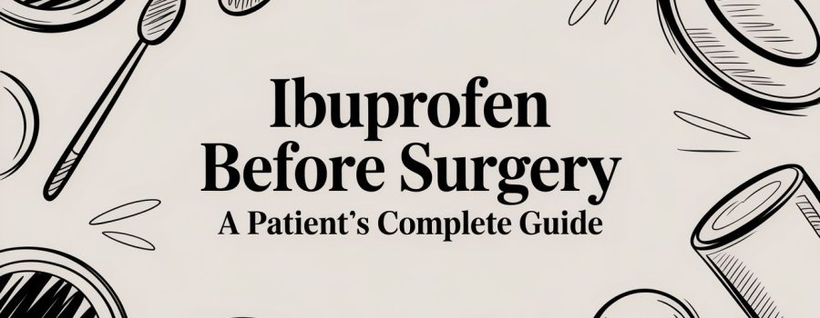 Ibuprofen Before Surgery A Patient’s Complete Guide