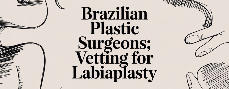 Brazilian Plastic Surgeons: Vetting for Labiaplasty