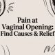 Pain At Vaginal Opening: Find Causes & Relief