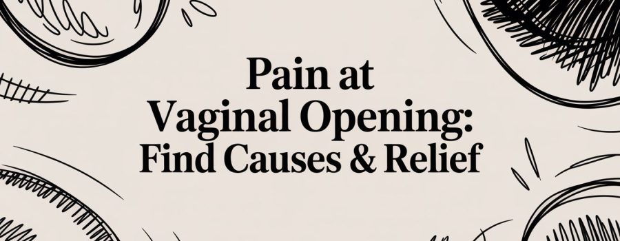 Pain At Vaginal Opening: Find Causes & Relief