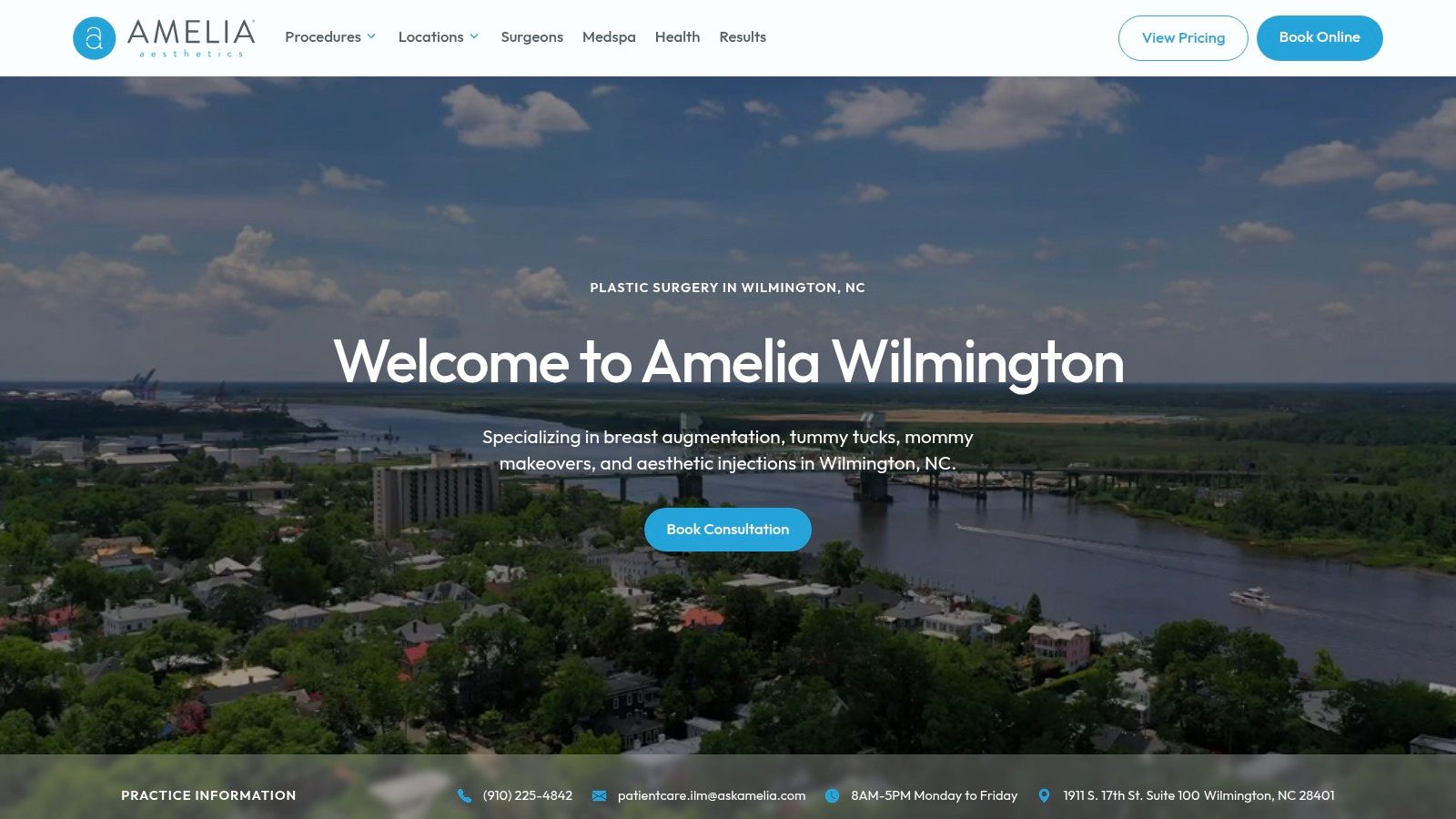 Amelia Aesthetics, Wilmington (Anthony Azzolini, MD)