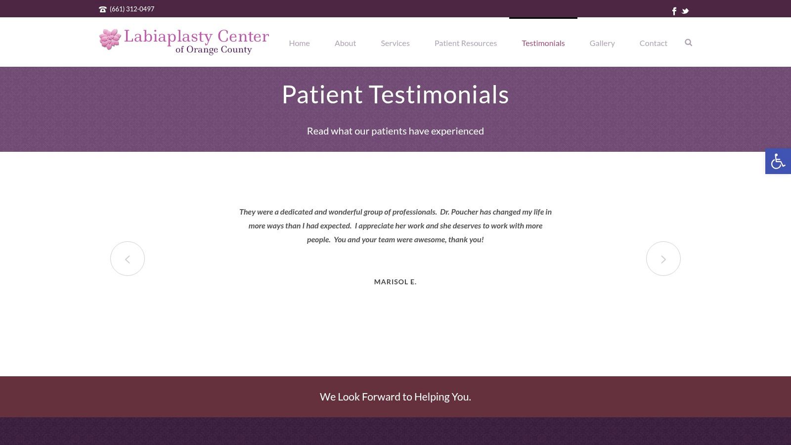 Labiaplasty Center of Orange County – Patient testimonials (CA)