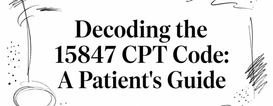 Decoding the 15847 CPT Code: A Patient’s Guide