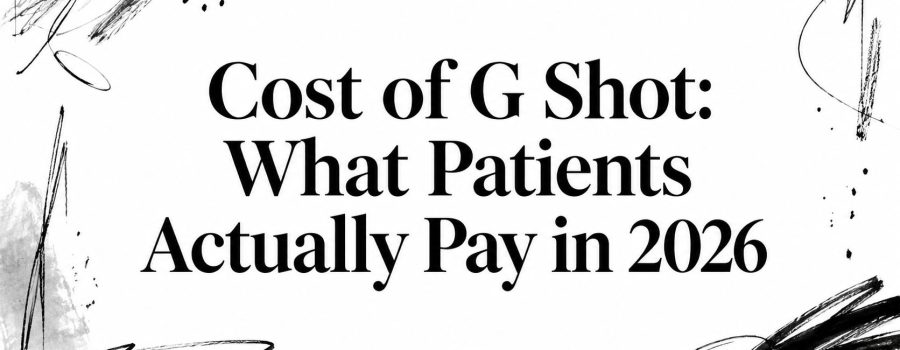 Cost of G Shot: What Patients Actually Pay in 2026