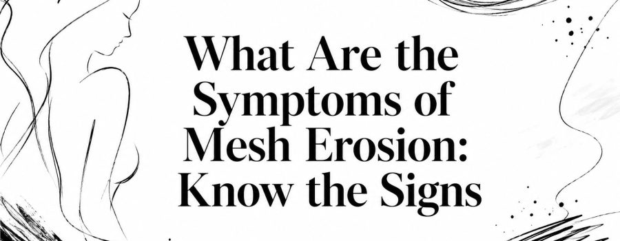 What Are the Symptoms of Mesh Erosion: Know the Signs